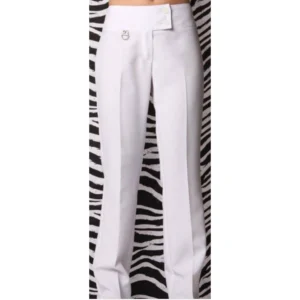 Pantalon taille ajustée