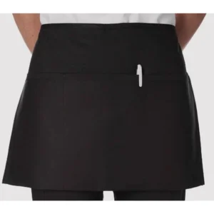 Tablier noir
à 3 poches