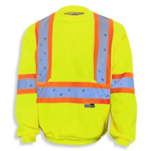 Sweat-shirt à col rond
lime