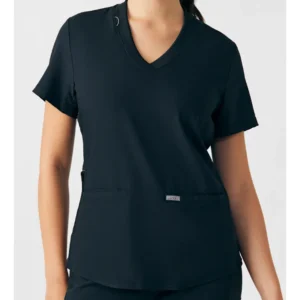 Haut en maille côtelée
à col en V et 3 poches
Landau Forward
pour femme